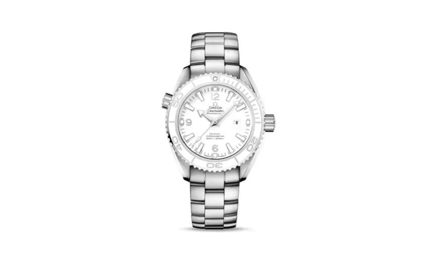 Omega Seamaster Planet Ocean 600M Co-Axial 37.5 Stainless Steel / White / Bracelet