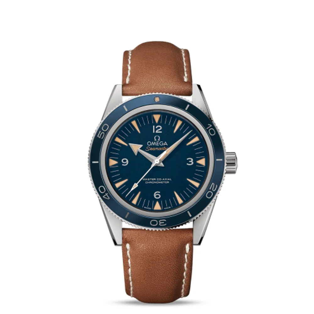 Omega Seamaster 300 Master Co-Axial Titanium / Blue / Strap