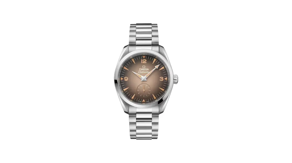 Omega Seamaster Railmaster 38 mm, steel on steel