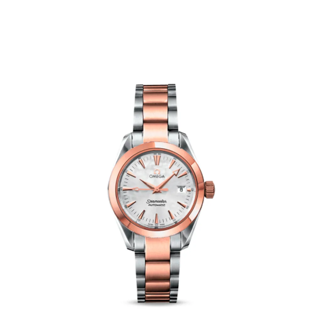 Omega Seamaster Aqua Terra 150M Automatic 29.2 Stainless Steel / Red Gold / MOP / Bracelet
