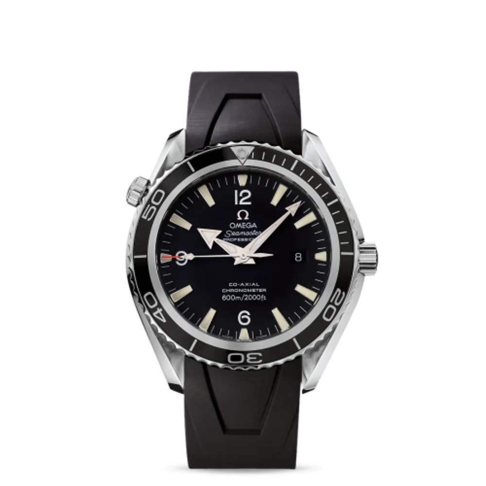 Omega Seamaster Planet Ocean 600M Co-Axial 45.5 Stainless Steel / Black / Rubber