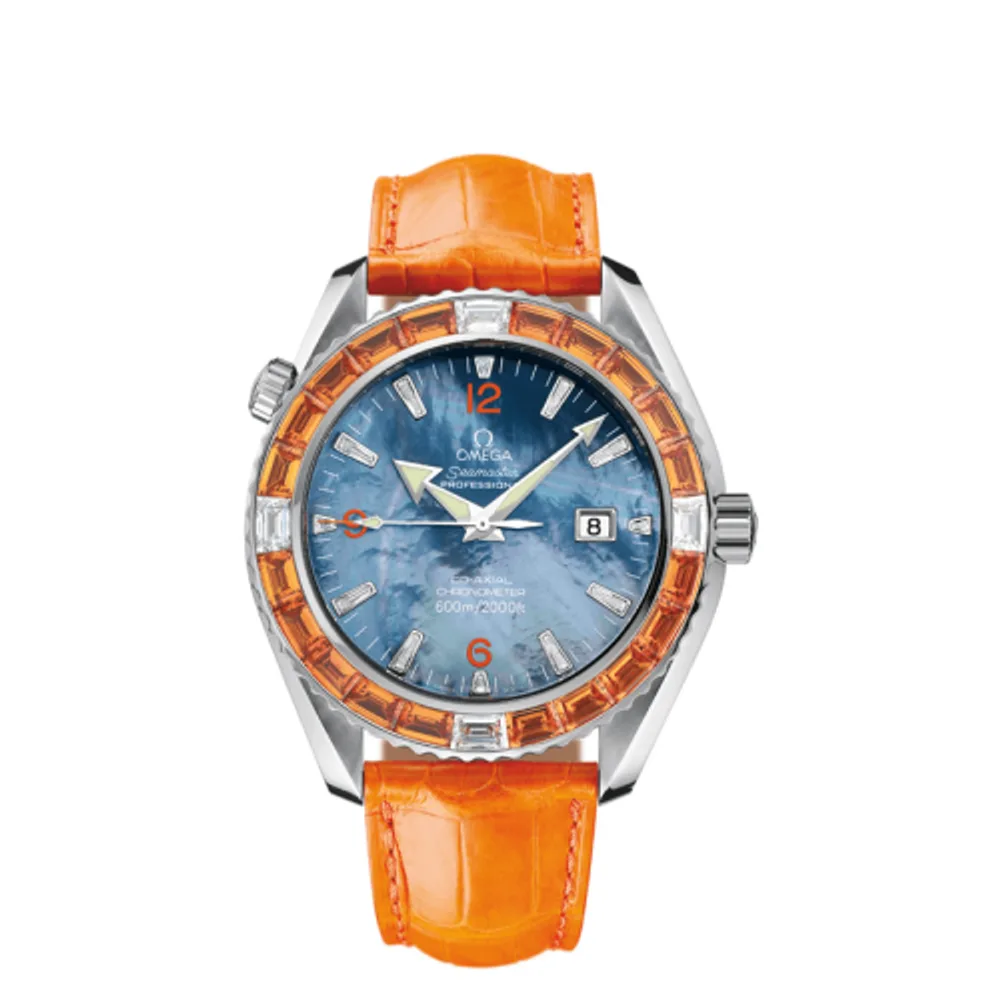 Omega Seamaster Planet Ocean 600M Co-Axial 45.5 Mécanique 20 Sapphires