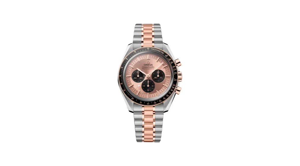 Omega Speedmaster Moonwatch Professional 42 mm, steel ‑ Sedna™ gold on steel ‑ Sedna™ gold