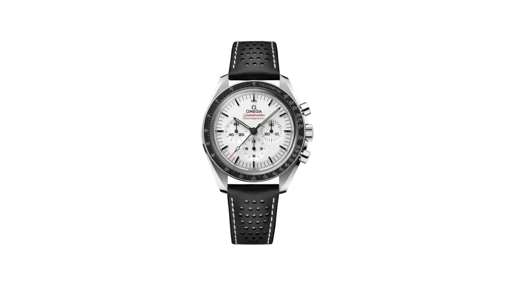 Omega Speedmaster Moonwatch Professional 42 mm, steel on leather strap