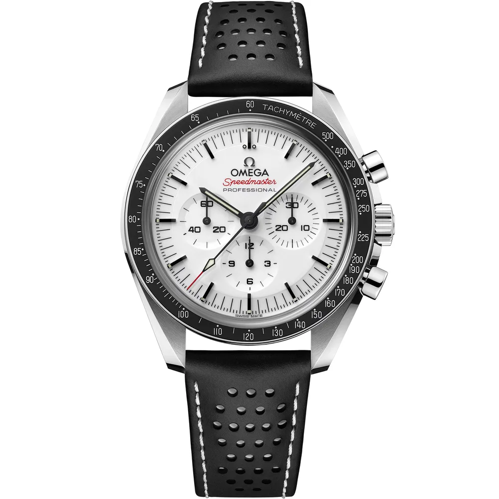 Omega Speedmaster Moonwatch Professional 42 mm, steel on leather strap