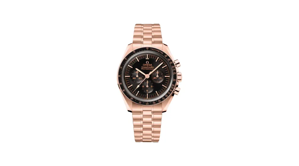 Omega Speedmaster Moonwatch Professional 42 mm, Sedna™ gold on Sedna™ gold