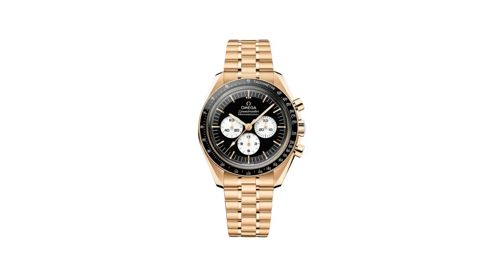 Omega Speedmaster Moonwatch Professional 42 mm, Moonshine™ gold on Moonshine™ gold