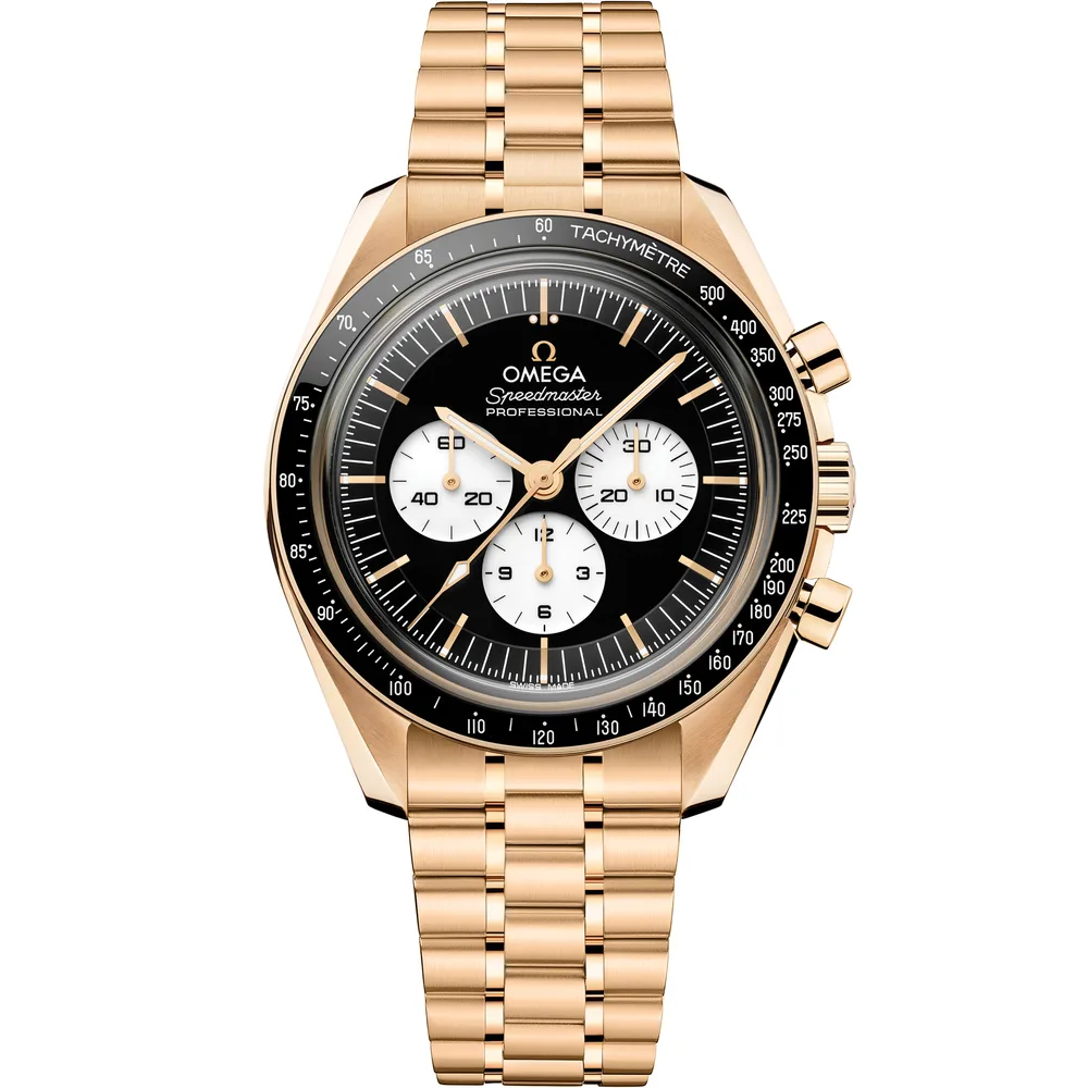 Omega Speedmaster Moonwatch Professional 42 mm, Moonshine™ gold on Moonshine™ gold