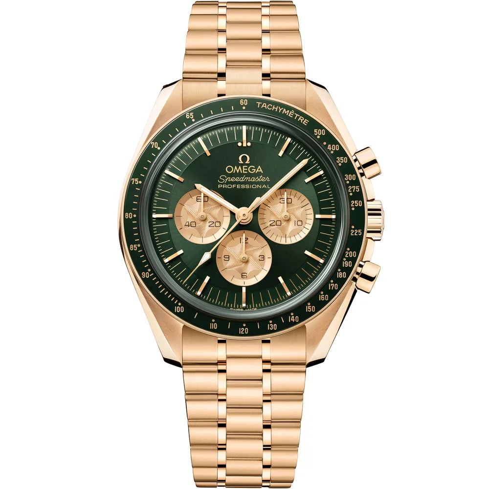 Omega Speedmaster Moonwatch Professional 42 mm, Moonshine™ gold on Moonshine™ gold