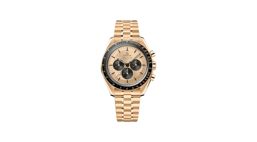 Omega Speedmaster Moonwatch Professional 42 mm, Moonshine™ gold on Moonshine™ gold