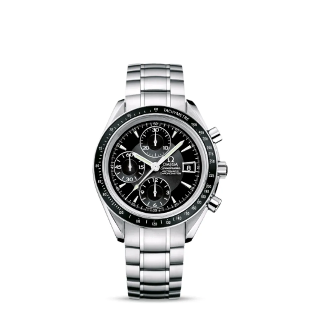Omega Speedmaster Date 40 Stainless Steel / Black / Bracelet