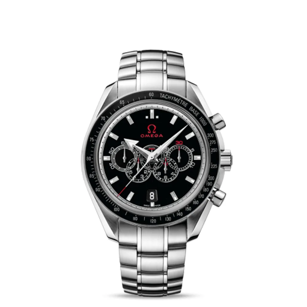 Omega Speedmaster Co-Axial Stainless Steel / Black / Bracelet / Olympic Collection