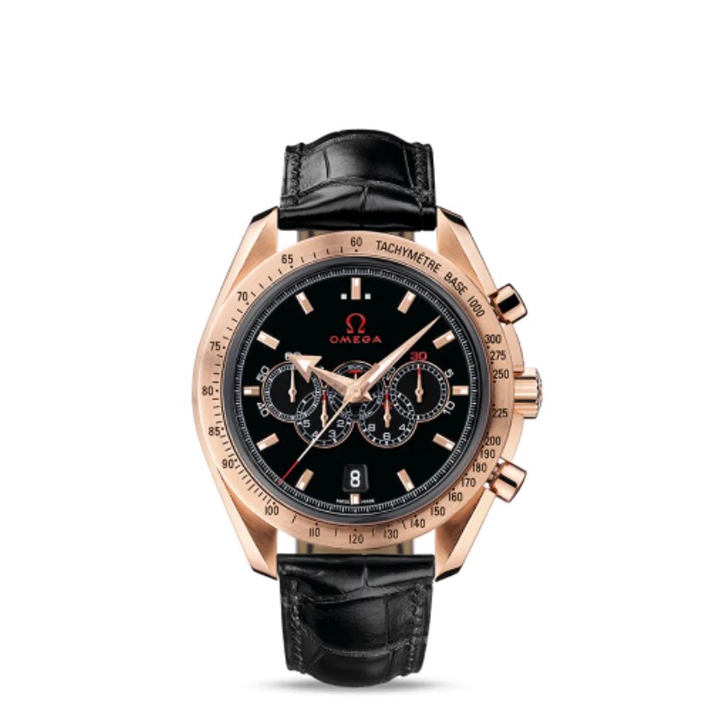 Omega Speedmaster Co-Axial Red Gold / Black / Olympic Collection