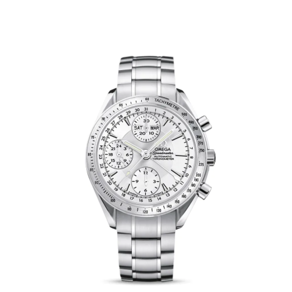Omega Speedmaster Day-Date 40 Stainless Steel / Silver / Bracelet