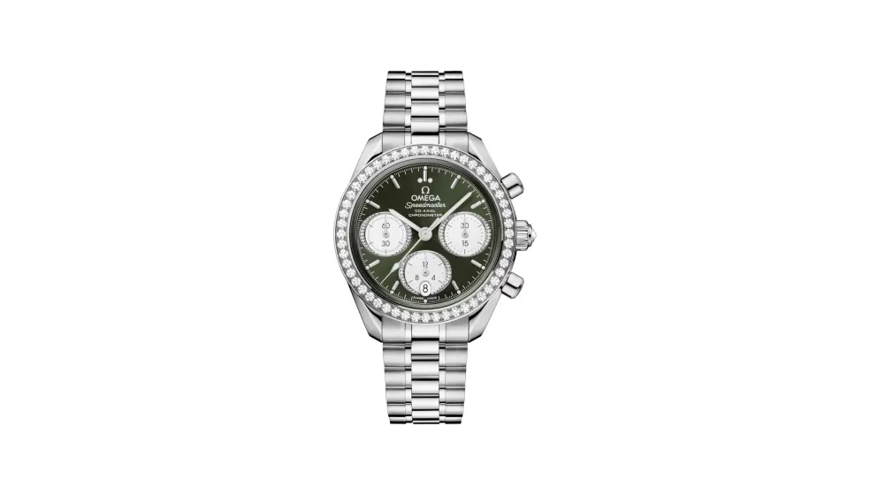 Omega Speedmaster 38 38 mm, steel on steel