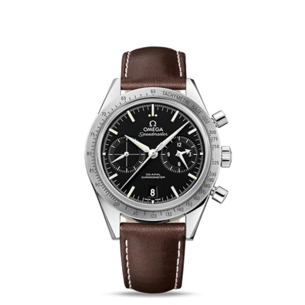 Omega Speedmaster 57 Co-Axial Stainless Steel / Black