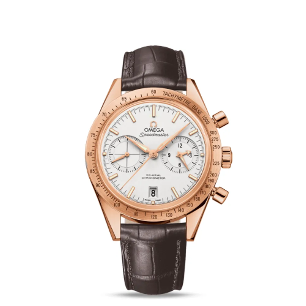 Omega Speedmaster 57 Co-Axial Red Gold / Silver