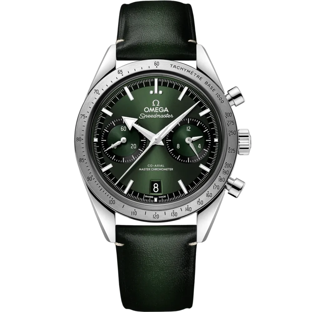 Omega Speedmaster '57 Co-Axial Master Chronometer Chronograph 40.5 mm, Steel on Leather Strap