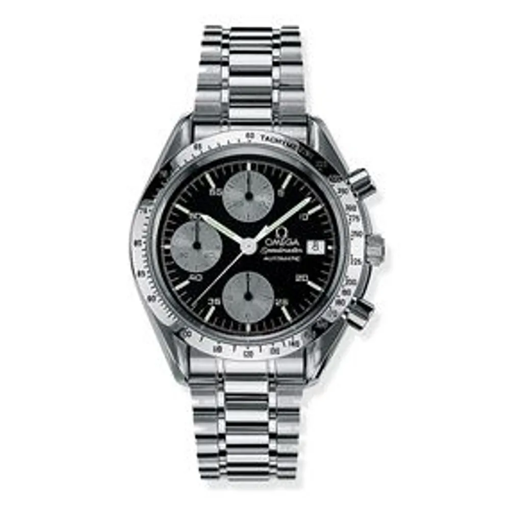 Omega Speedmaster Date 39 Stainless Steel / Black - Silver / Bracelet