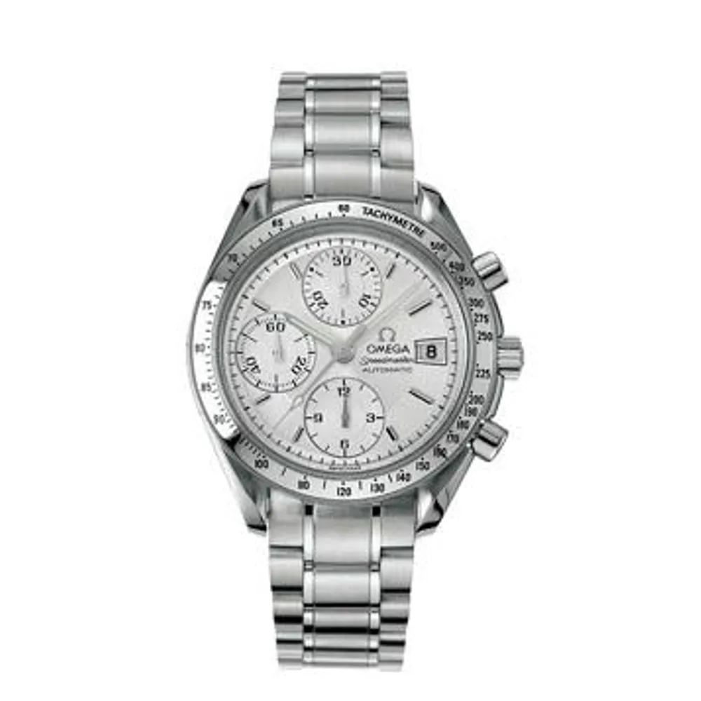 Omega Speedmaster Date 39 Stainless Steel / Silver / Bracelet