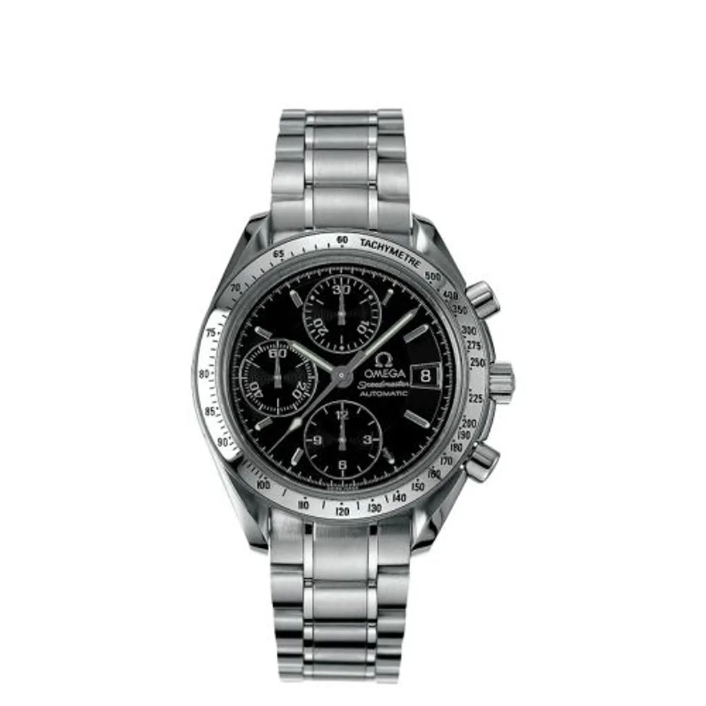 Omega Speedmaster Date 40 Stainless Steel / Black / Bracelet