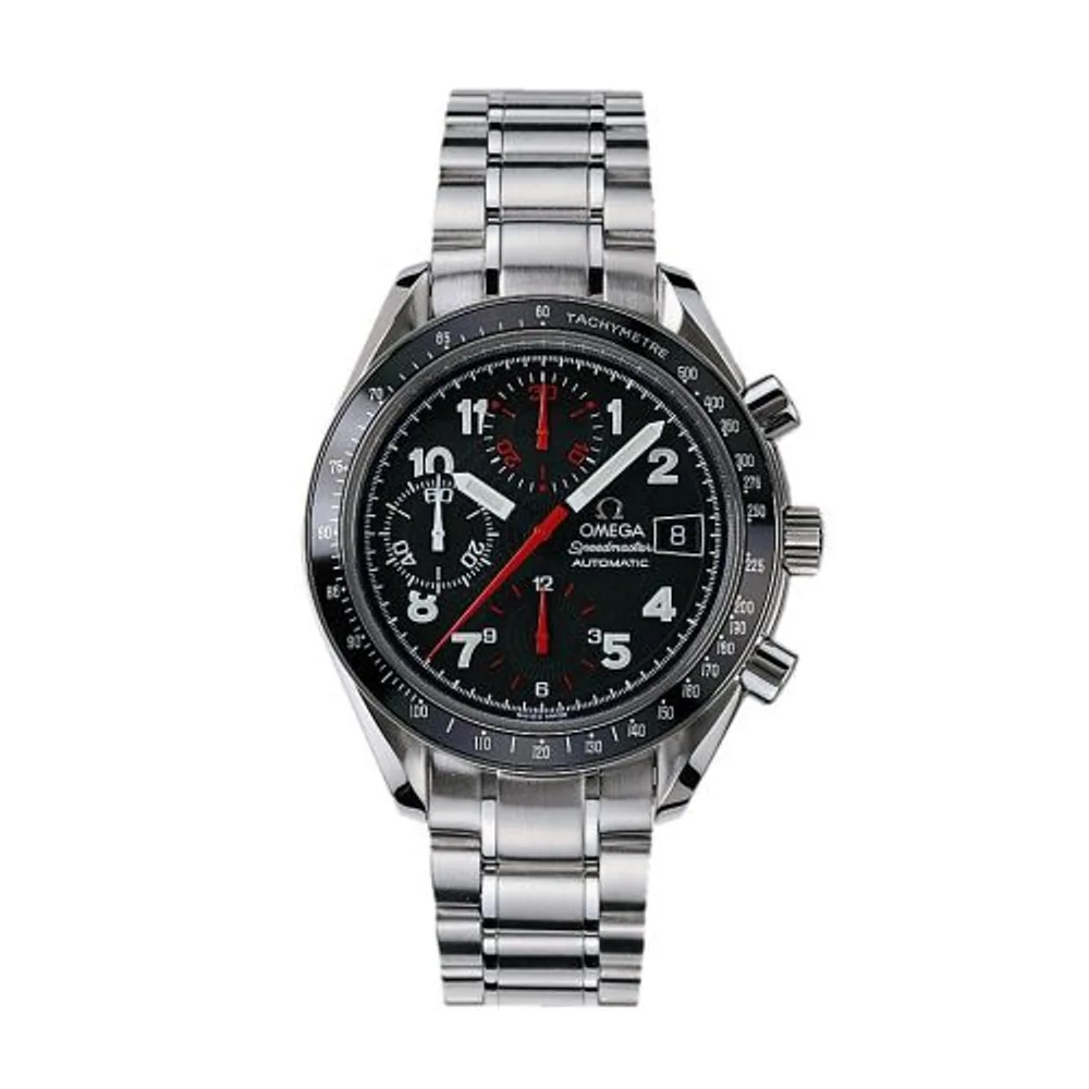 Omega Speedmaster Date 40 Stainless Steel / Black - Japan / Bracelet