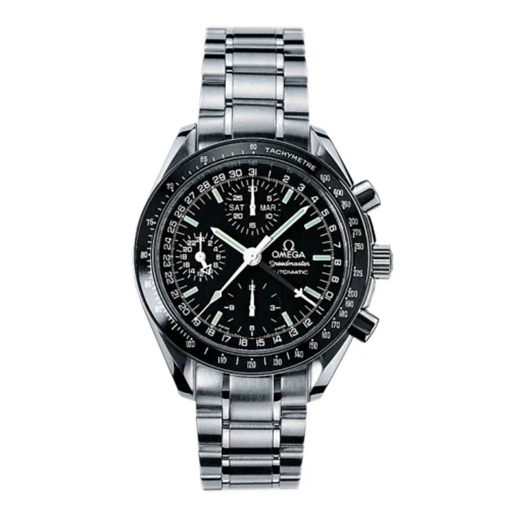 Omega Speedmaster Day Date 40 Stainless Steel / Black / Bracelet