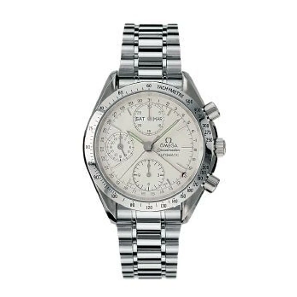 Omega Speedmaster Day-Date 38 Stainless Steel / Silver / Bracelet
