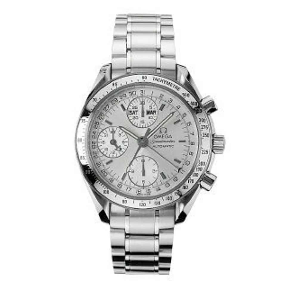 Omega Speedmaster Day-Date 39 Stainless Steel / Silver / Bracelet