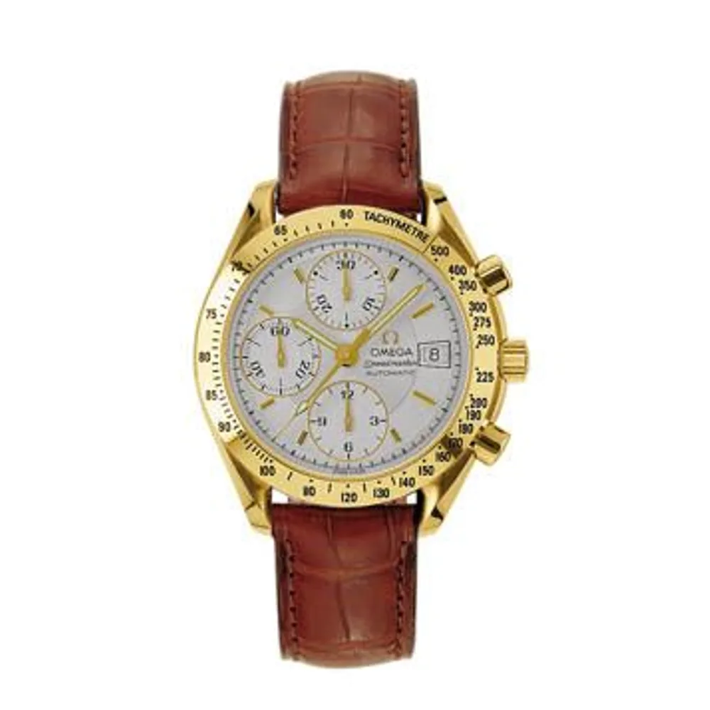 Omega Speedmaster Date 39 Yellow Gold / Silver