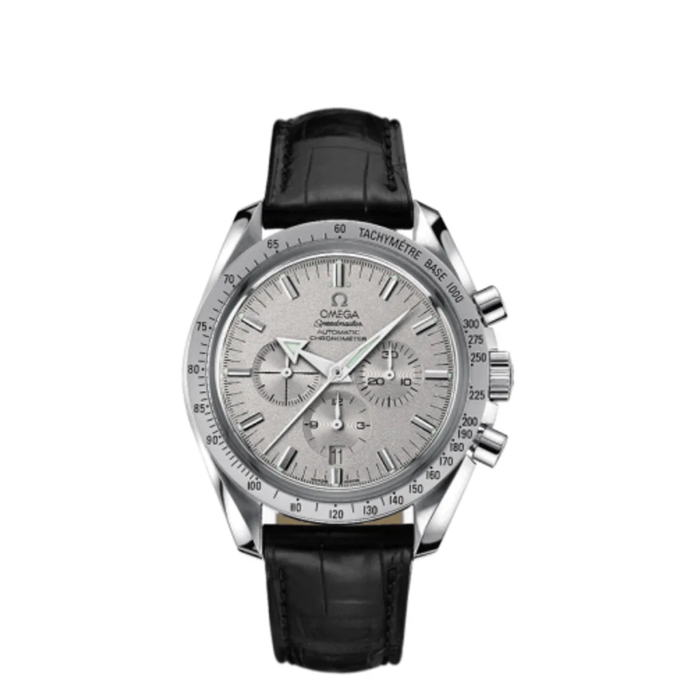 Omega Speedmaster Broad Arrow White Gold / Silver