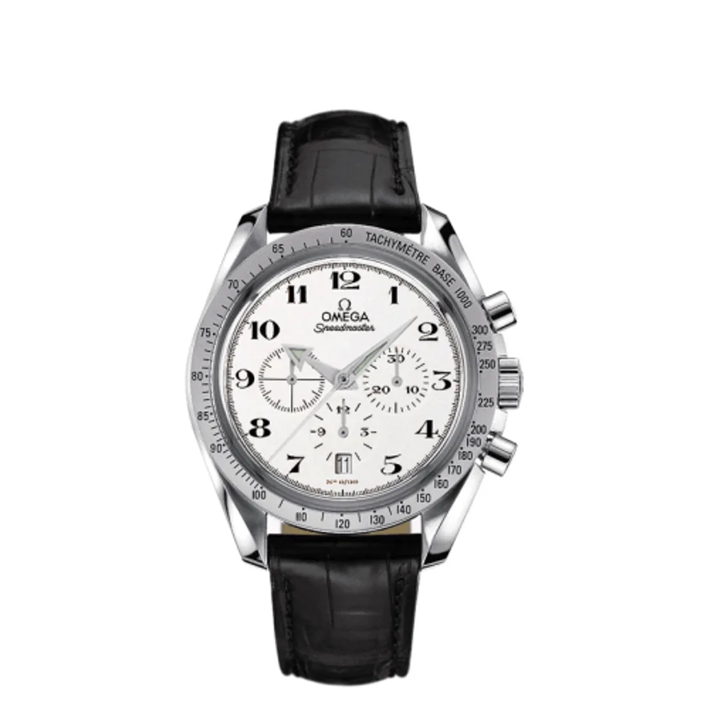 Omega Speedmaster Broad Arrow White Gold / Enamel