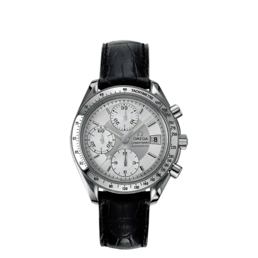 Omega Speedmaster Date 39 Stainless Steel / Silver