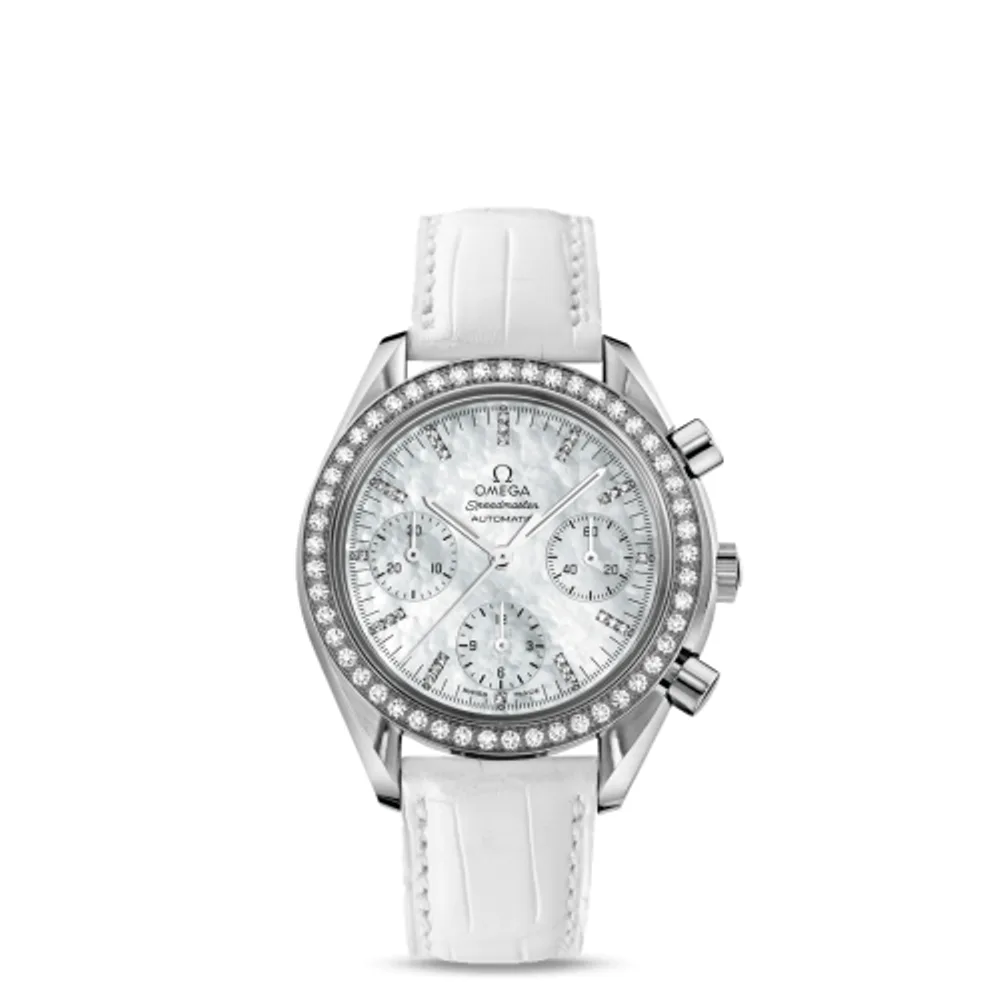 Omega Speedmaster Reduced Ladies Stainless Steel / Diamond / MOP
