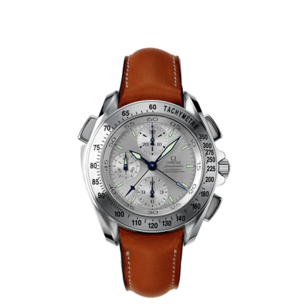 Omega Speedmaster Split-Seconds Stainless Steel / Silver / Strap