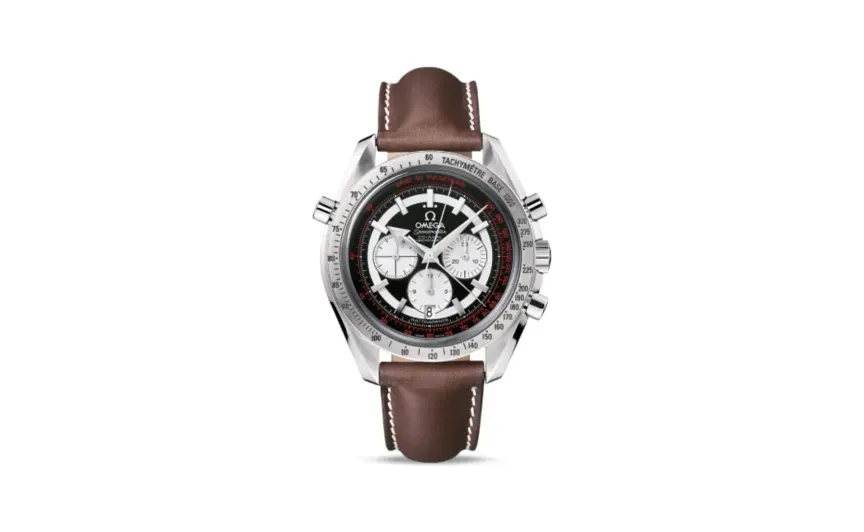 Omega Speedmaster Broad Arrow Co-Axial Rattrapante Stainless Steel / Inverted Panda