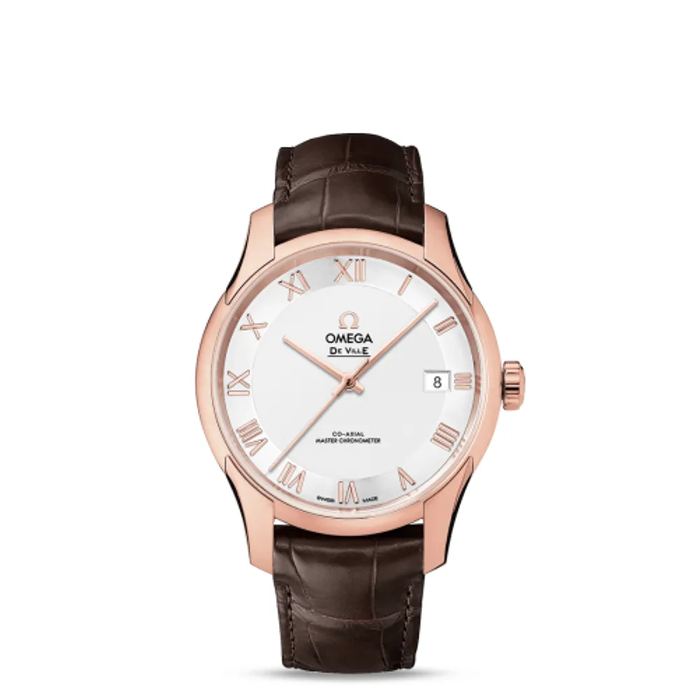 Omega De Ville Hour Vision Master Chronometer Sedna Gold / Silver