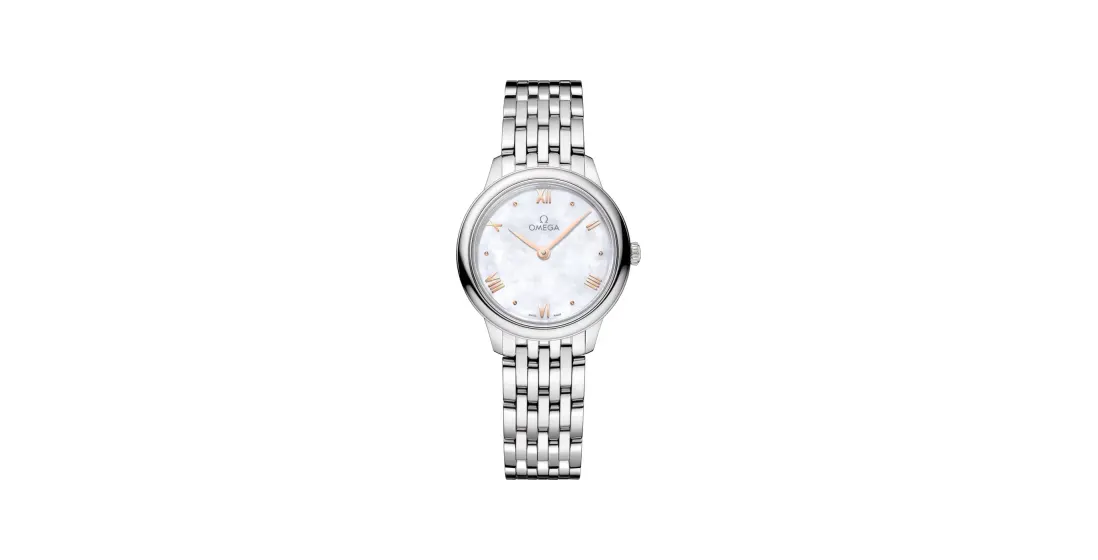 Omega De Ville Prestige 27.5 mm, steel on steel