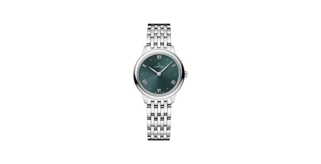 Omega De Ville Prestige 27.5 mm, steel on steel