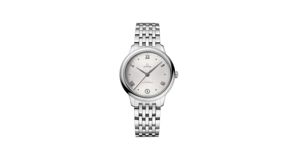 Omega De Ville Prestige 34 mm, steel on steel
