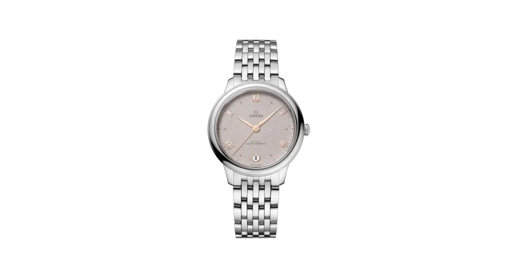 Omega De Ville Prestige 34 mm, steel on steel