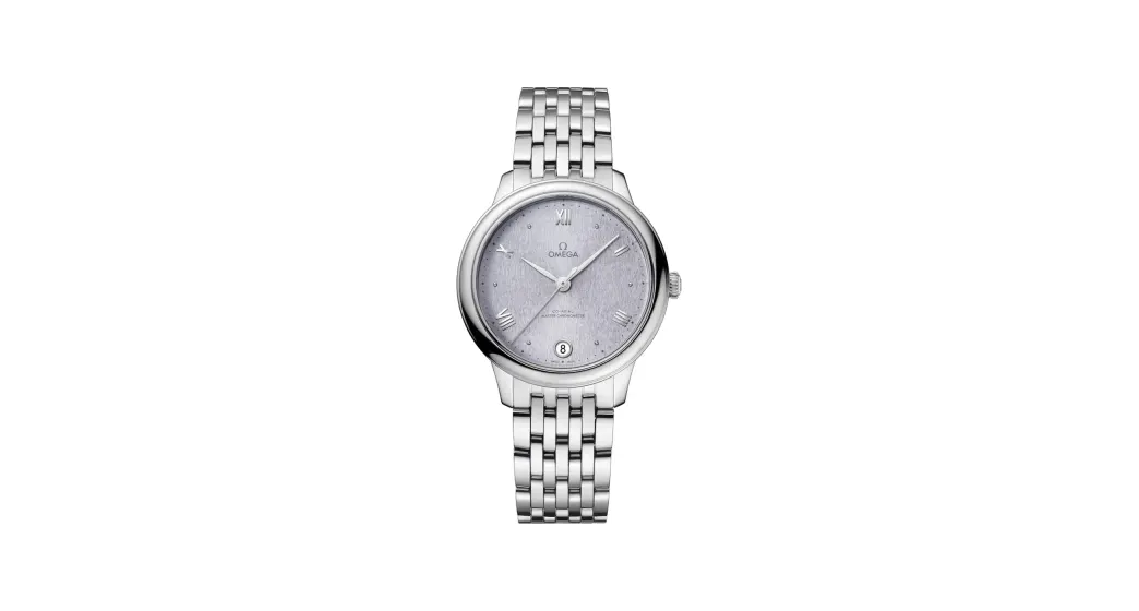 Omega De Ville Prestige 34 mm, steel on steel