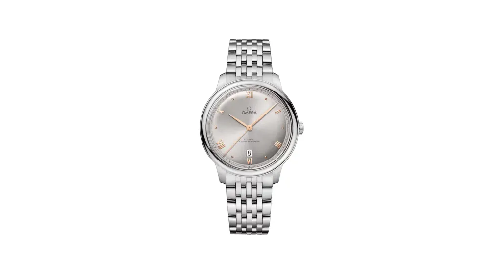 Omega De Ville Prestige 40 mm, steel on steel