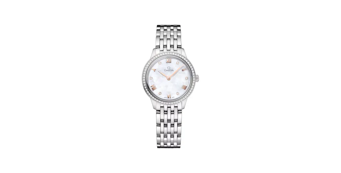 Omega De Ville Prestige 27.5 mm, steel on steel