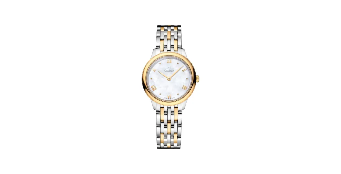 Omega De Ville Prestige 27.5 mm, steel - yellow gold on steel - yellow gold