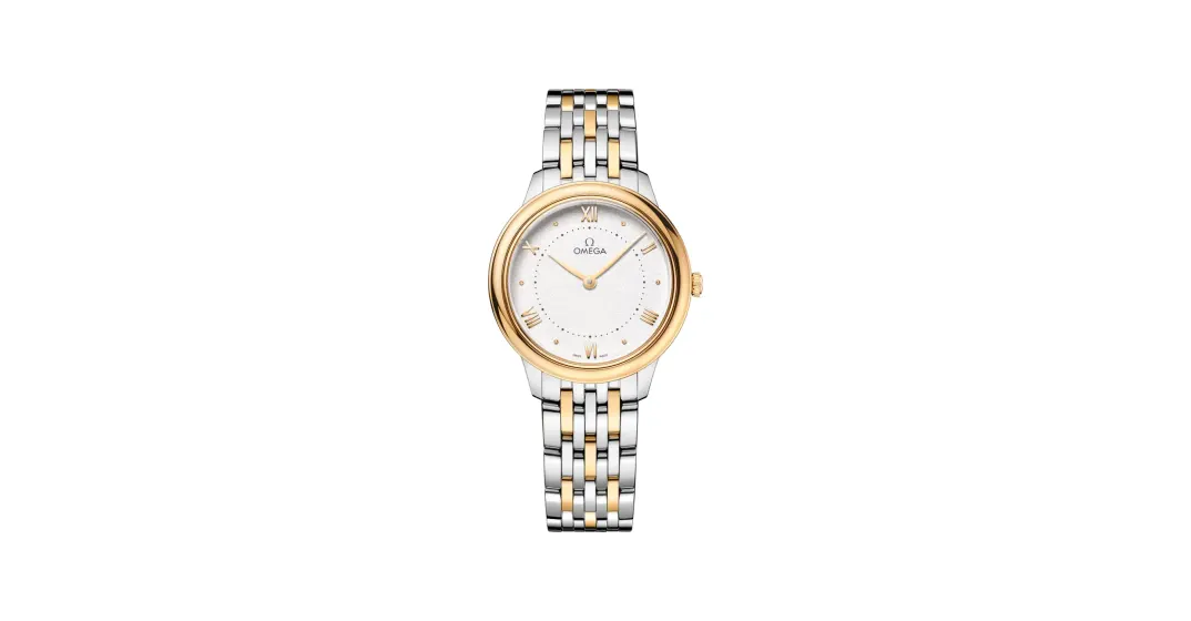 Omega De Ville Prestige 30 mm, steel - yellow gold on steel - yellow gold