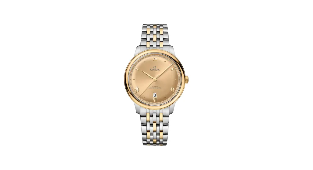 Omega De Ville Prestige 40 mm, steel - yellow gold on yellow gold