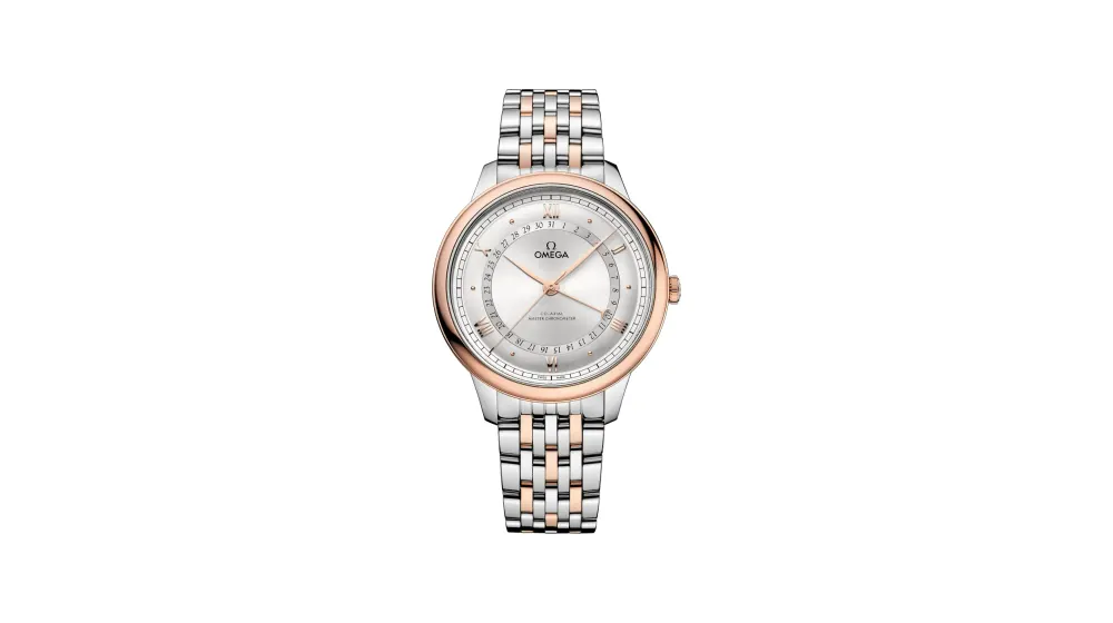 Omega De Ville Prestige 42 mm, steel - Sedna™ gold on steel - Sedna™ gold