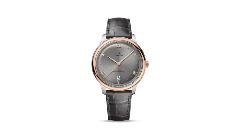 Omega De Ville Master Chronometer Stainless Steel - Sedna Gold / Grey
