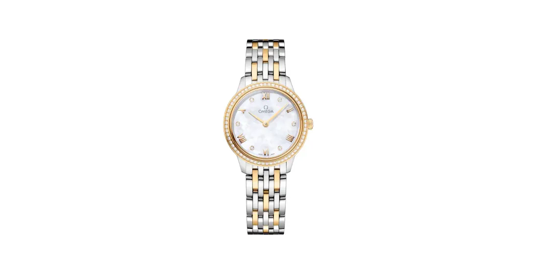 Omega De Ville Prestige 27.5 mm, steel - yellow gold on steel - yellow gold
